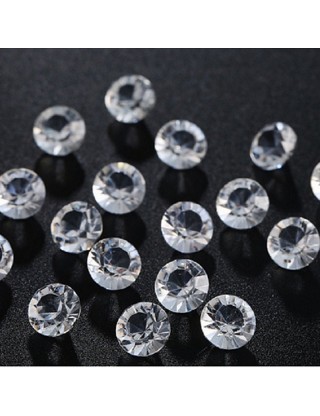 Diamants de table incolores 6 mm