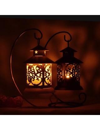 Photophore lanterne orientale noire